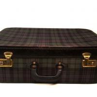 3 valise ecossaise violet