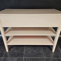 4 commode rose poudre