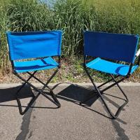 4 fauteuils pliants bleux