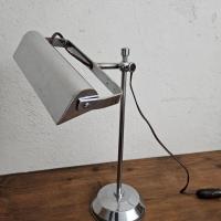 4 lampe de bureau chromee art deco 1