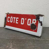4 plaque emaillee cote d or