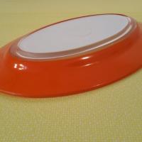 4 plat oval orange