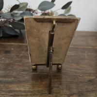 4 porte photo laiton