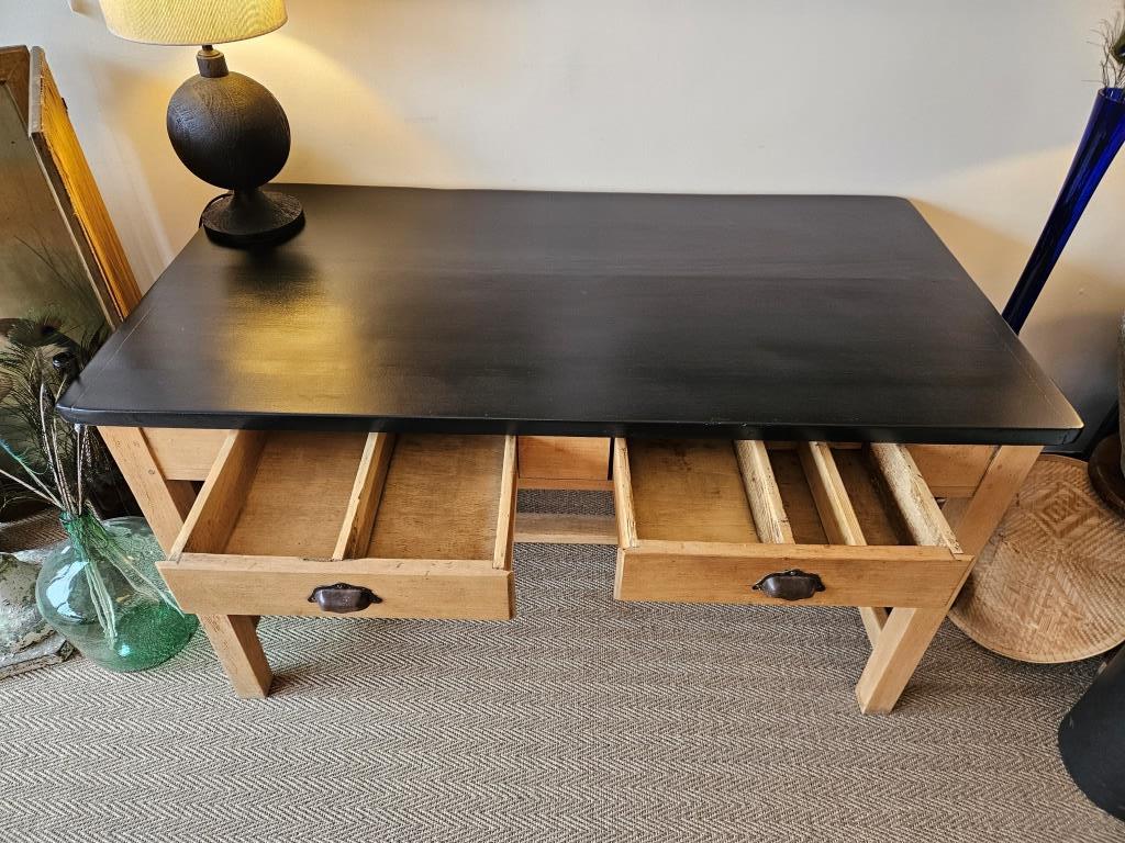 4 table plateau noir 1