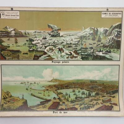5 affiche d ecole armand colin les region