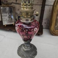 5 lampe a petrole rose