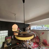 5 lustre plexi marron 70s
