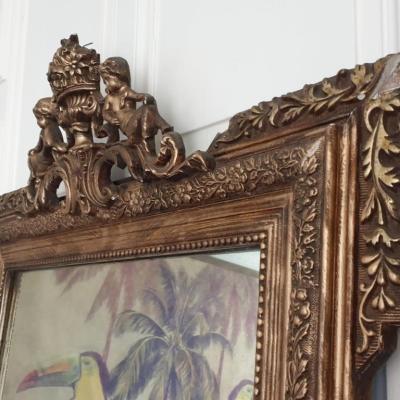 5 miroir dore