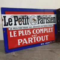 5 plaque emaillee le petit parisien 1