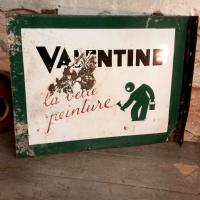 5 plaque emaillee valentine