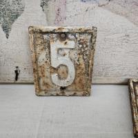 5 plaque n 5