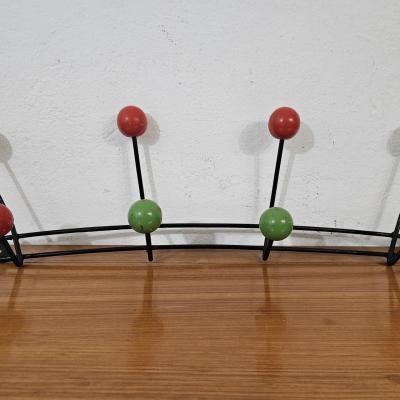 5 porte manteau 8 boules de couleurs