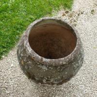 5 pots beton fibre jardinieres
