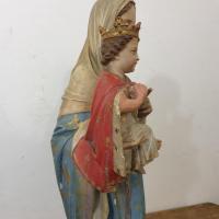 5 statue vierge et l enfant par rafflet