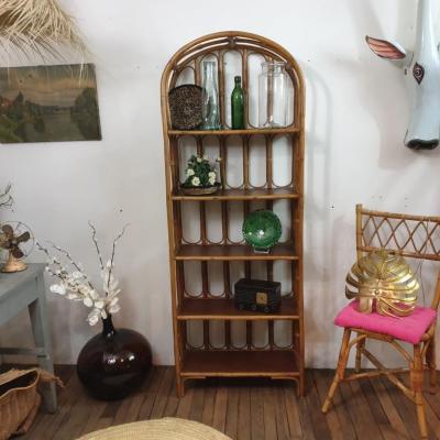 6 bibliotheque en bambou