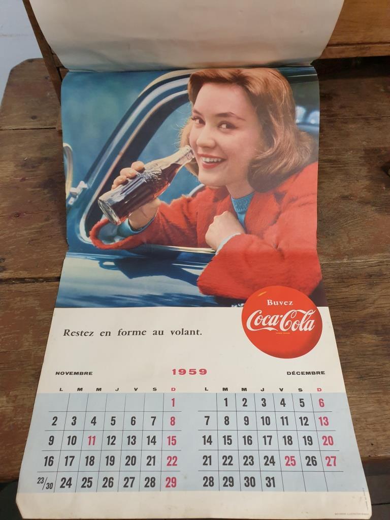 6 calendrier coca cola
