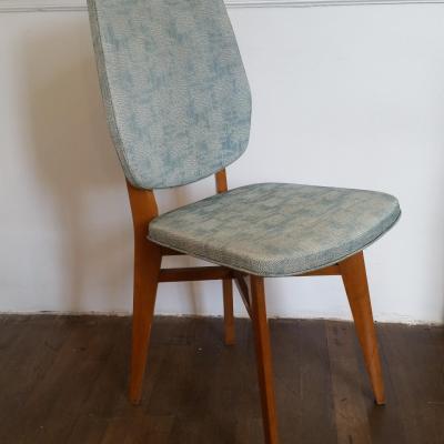 6 chaises vertes 60 s