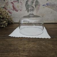 6 cloche en verre diamant