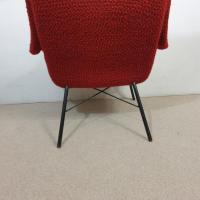 6 fauteuil a oreilles rouge