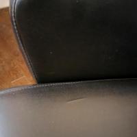 6 paire de fauteuils skai noir copie