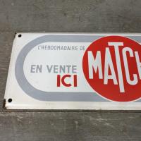 6 plaque emaillee paris match 1