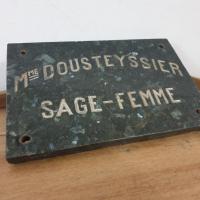 6 plaque sage femme