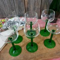 6 verres a vin blanc lot i