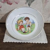 7 assiette a bouillie les belles fleurs