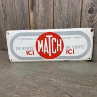 8 plaque emaillee paris match