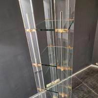 9 etagere verre plexi