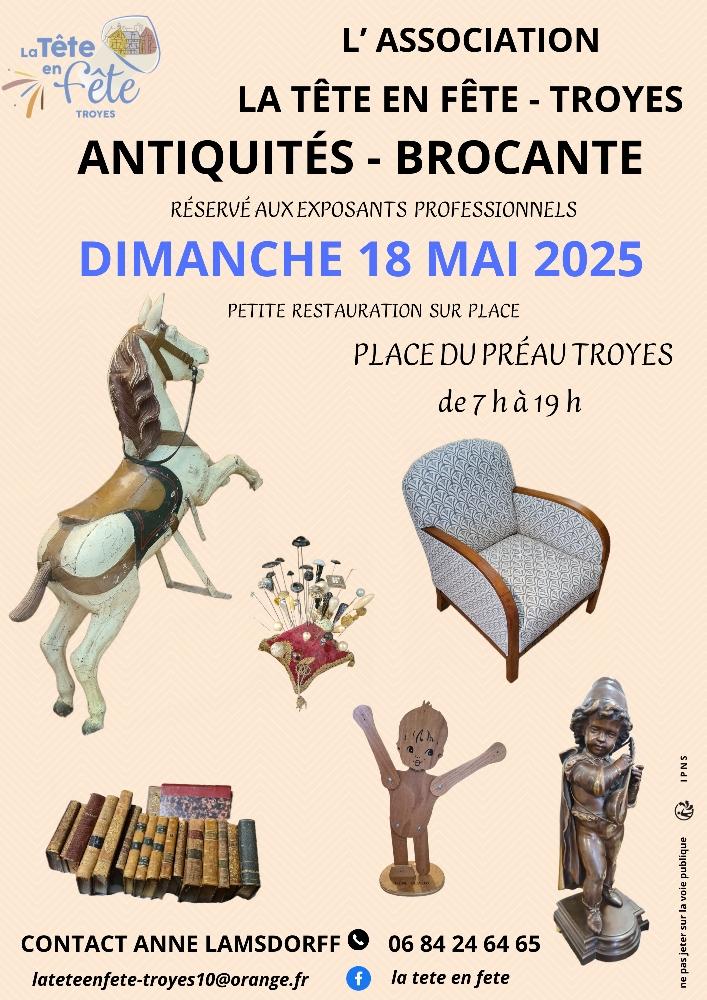 Affiche la tete en fete troyes 2025