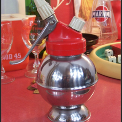 Petit siphon chromé