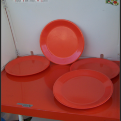 Assiettes de camping