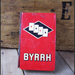Etui de jeu de cartes BYRRH